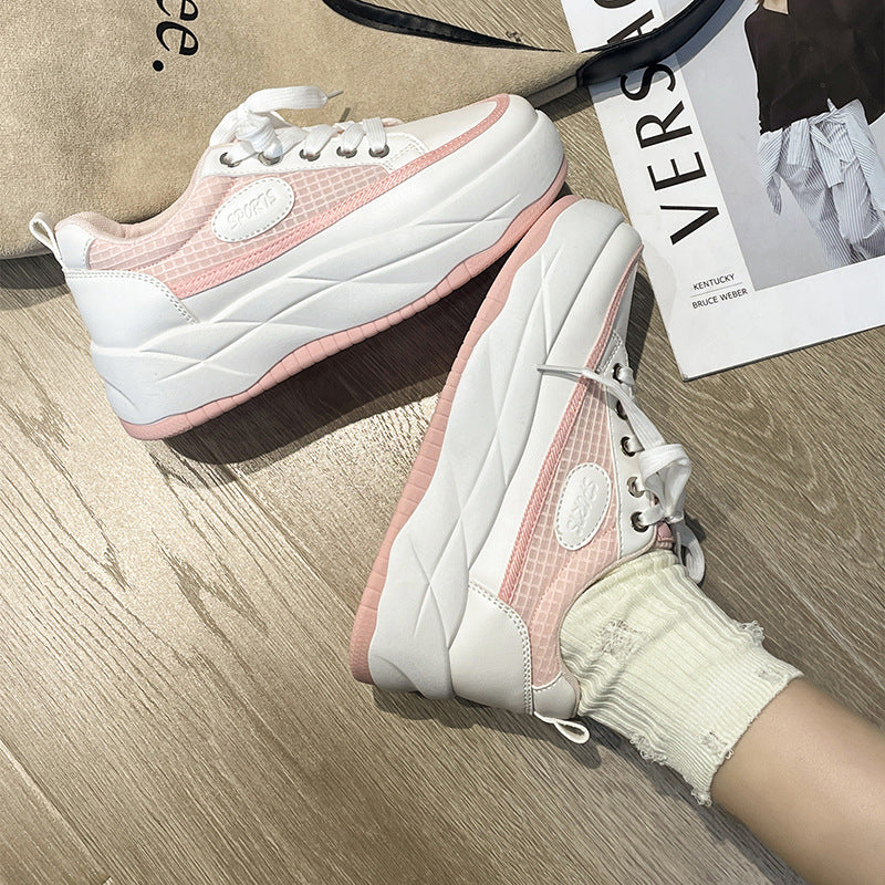 Spring women's breathable mesh casual sneakers