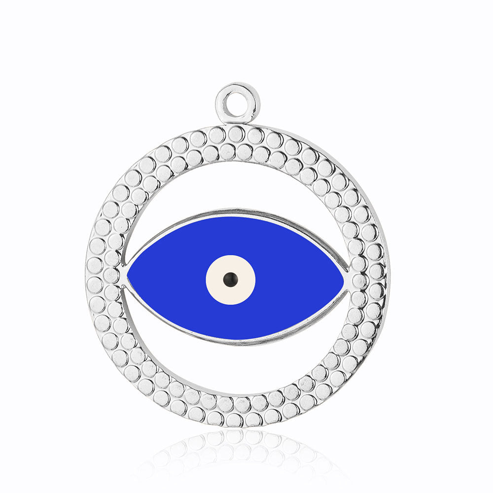 Round eye stainless steel pendant