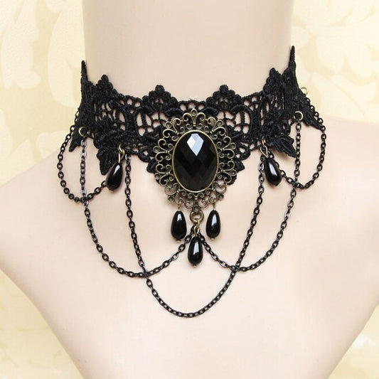 Lace necklace