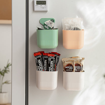 Magnetic Fridge Organizer, Wall-Mounted, Small Item Storage