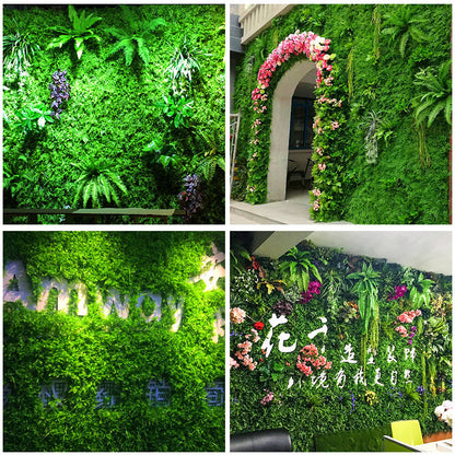 Simulation green plant wall decoration