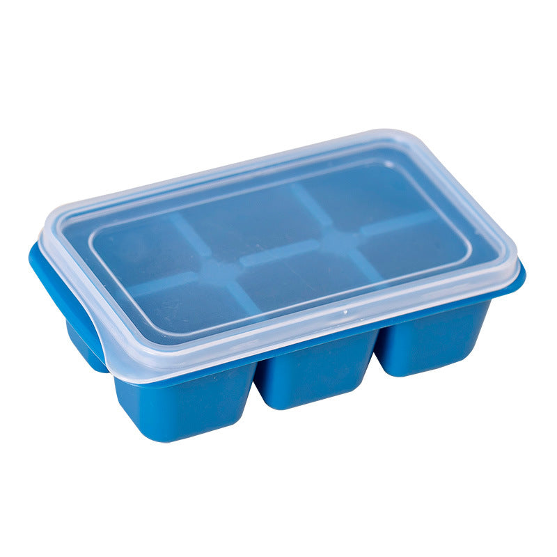 Silicone Ice Cube Tray with Lid