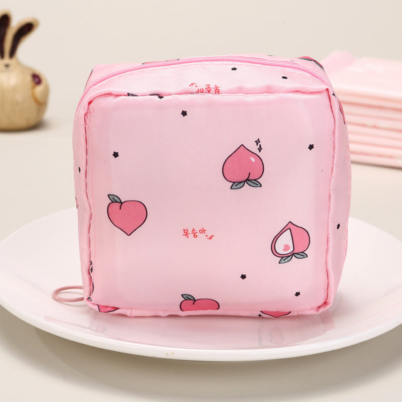 Cute Cartoon Menstrual Pad Organizer