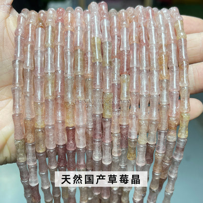 5X12mm Southern Yuzhu Festival Pipe Beads Loose Beads Separator Beads