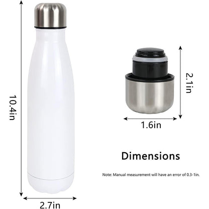 Stainless steel small mouth bottle sports water cup fashion