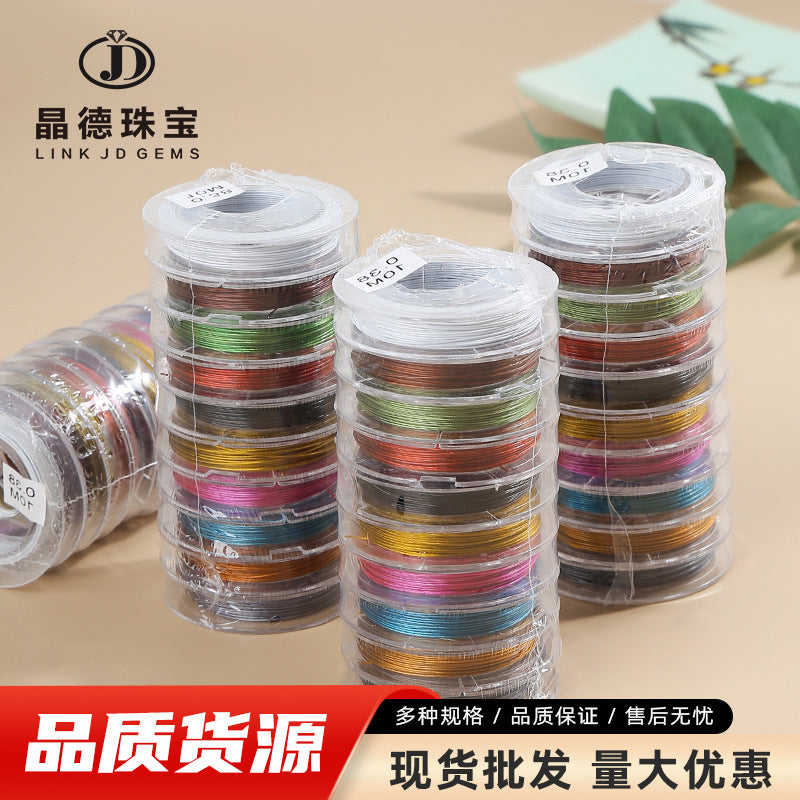 Color steel wire cord