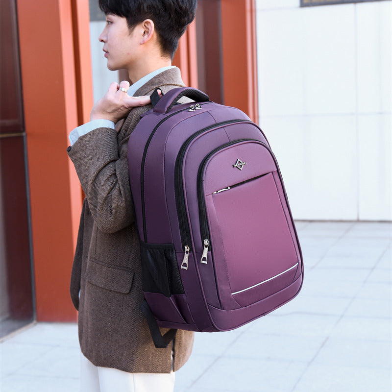 Large capacity business travel computer backpack