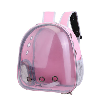 Pet shell transparent backpack