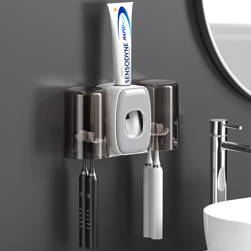 Wall-Mounted Smart Toothbrush Holder