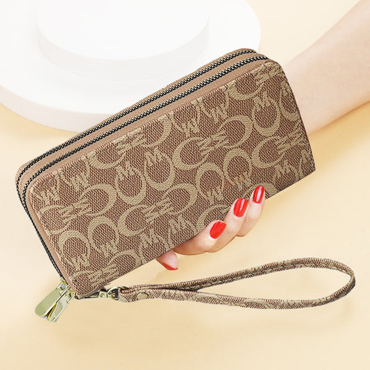 Women's Long Wallet Mom Clutch