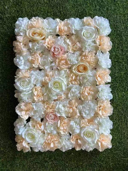 Rose Hydrangea Artificial Flower Wall Wholesale