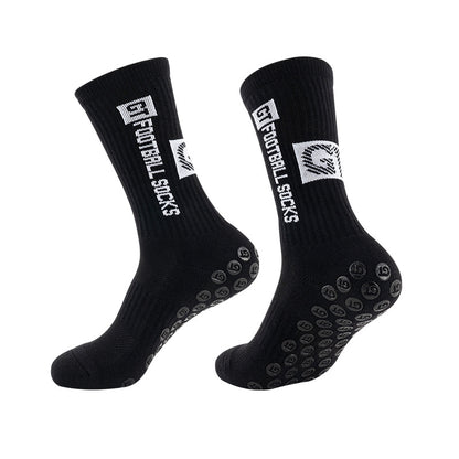 Anti-Slip Mid-Calf Football Socks Kids Adults