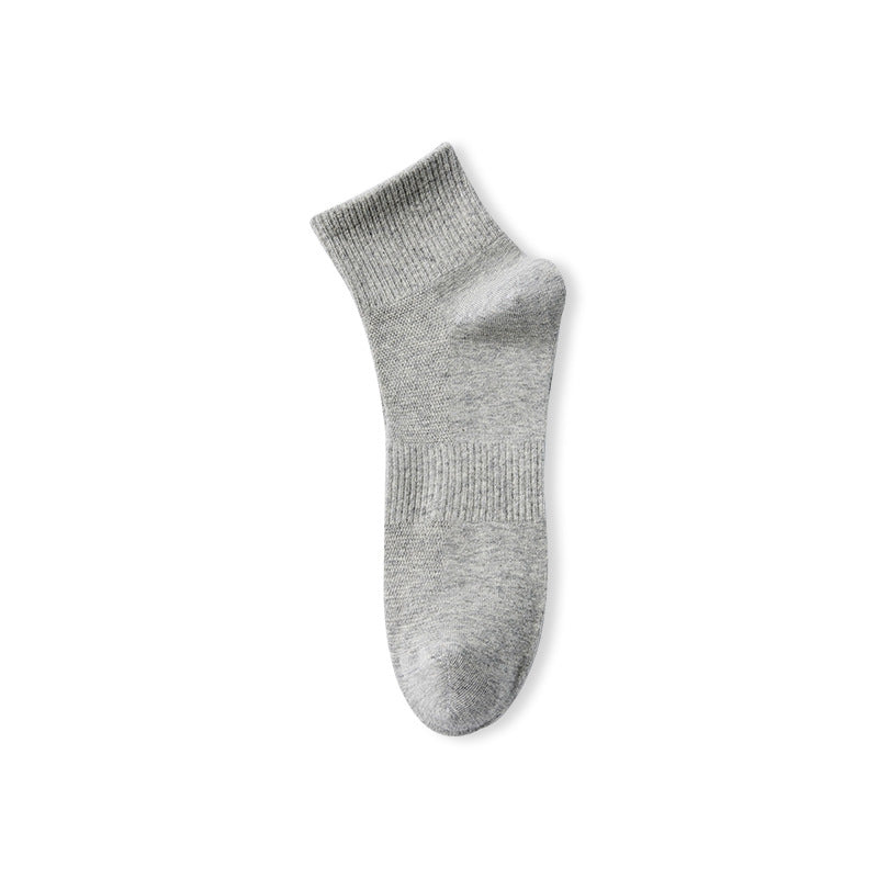 Spring-Summer Mesh Breathable Cotton Men's Ankle Socks