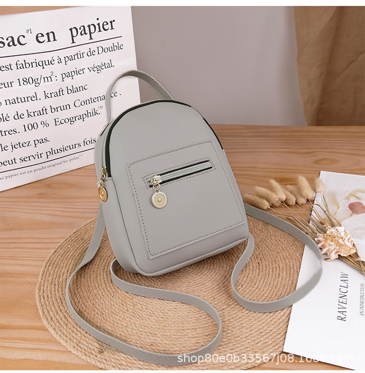 Korean version of women's small schoolbag