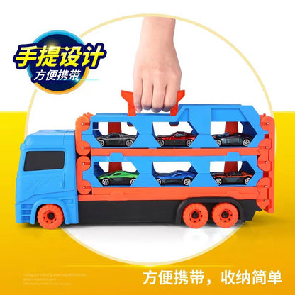 Kids Toy Car Transform Track Truck