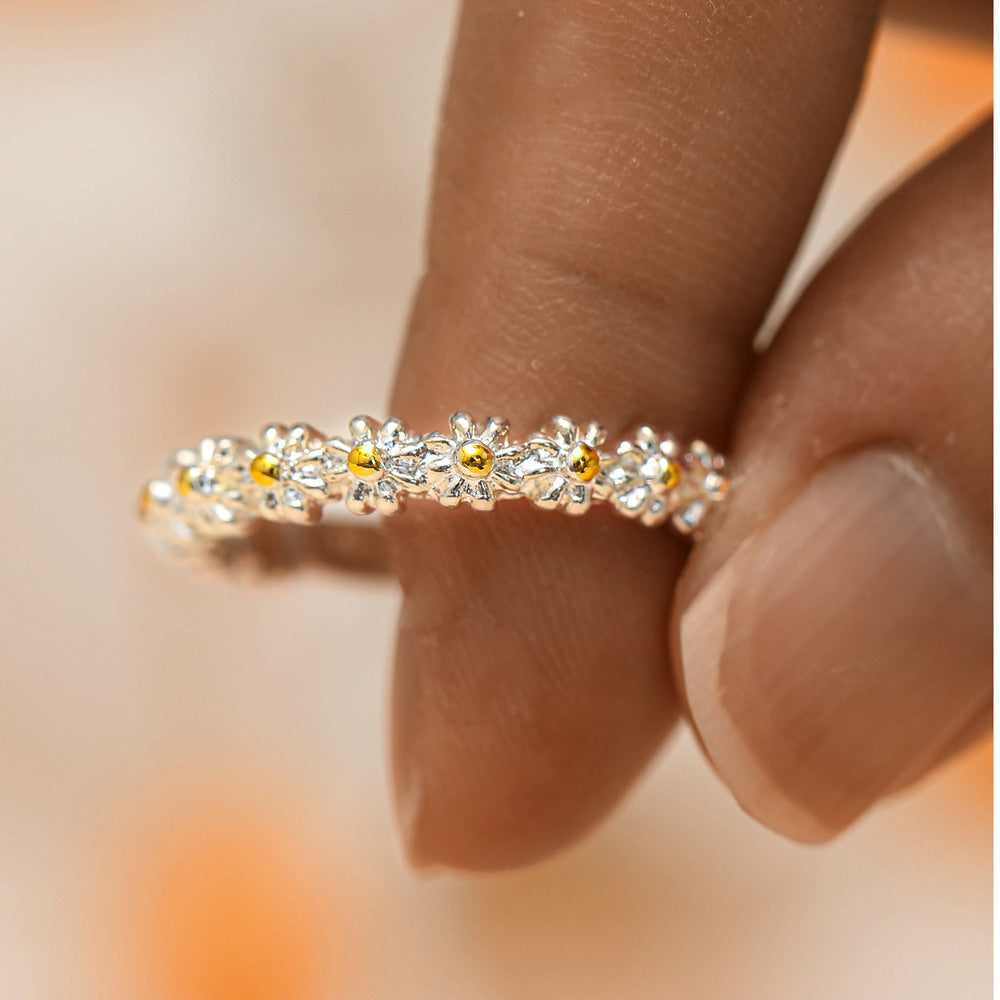 Daisy Two-tone Ring