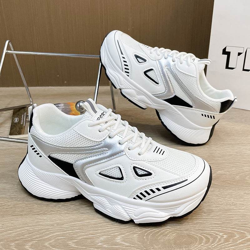 women's autumn casual thick sole sports shoes