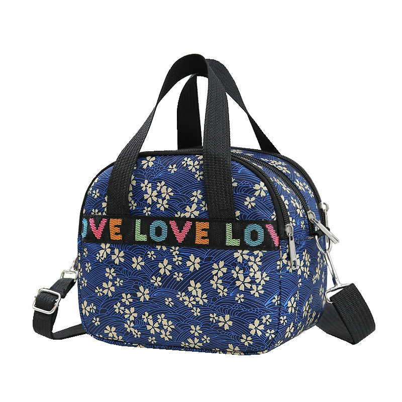 New printed women's shoulder bag