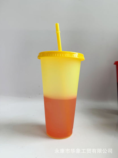 Factory straight out temperature sensing cold color changing cup