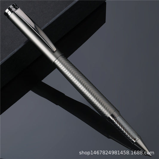 Black 0.5mm ballpoint pen/roller pen/metal signature pen