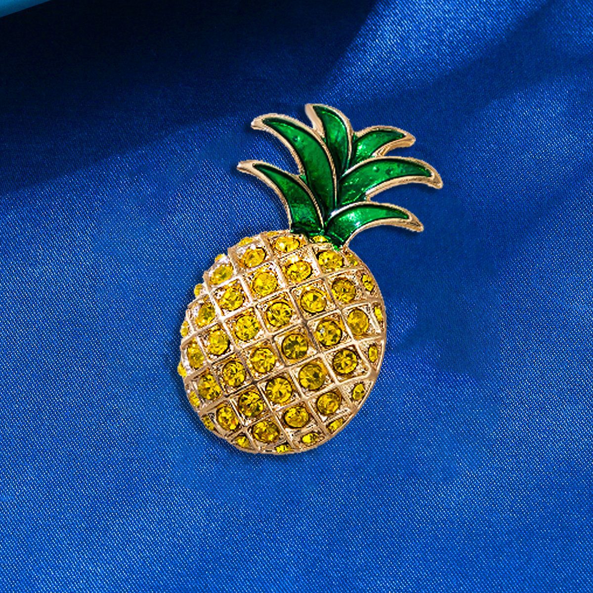 New Enamel Fruit Brooch