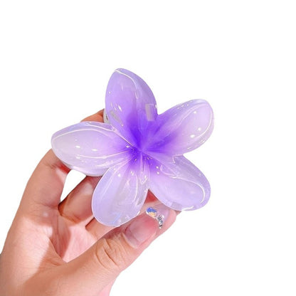 Flower hairpin back head disc hair accessories