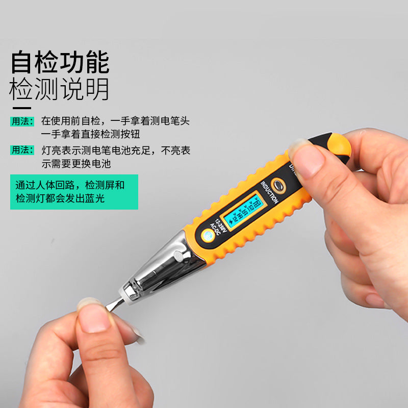 LED digital pen electrical induction tester