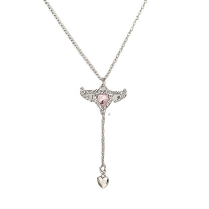 Cupid Heart Necklace Women