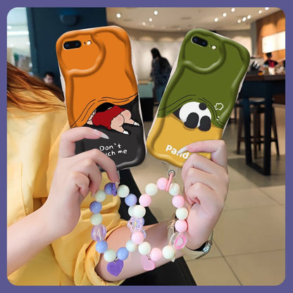 iPhone 7/8 Plus Cute Pet Wave Frame Case