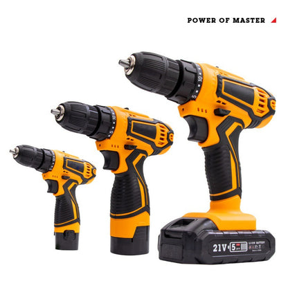 12V 16.8v 21v lithium battery drill hand drill electric