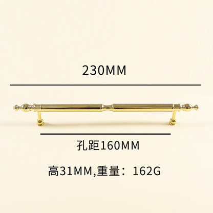 fashion Brass handle for French cabinet door