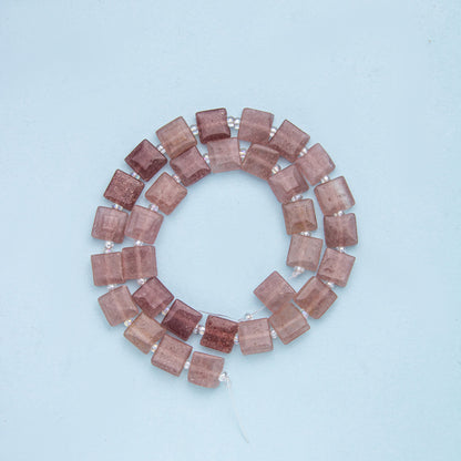 Crystal square shaped beads loose beads