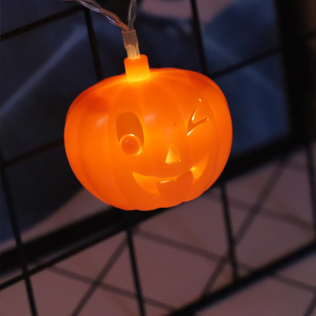 Cadena de luces LED de Halloween para decoración navideña al aire libre 