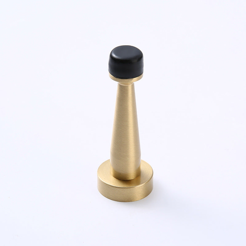 Rubber anti-collision black brass door top wholesale