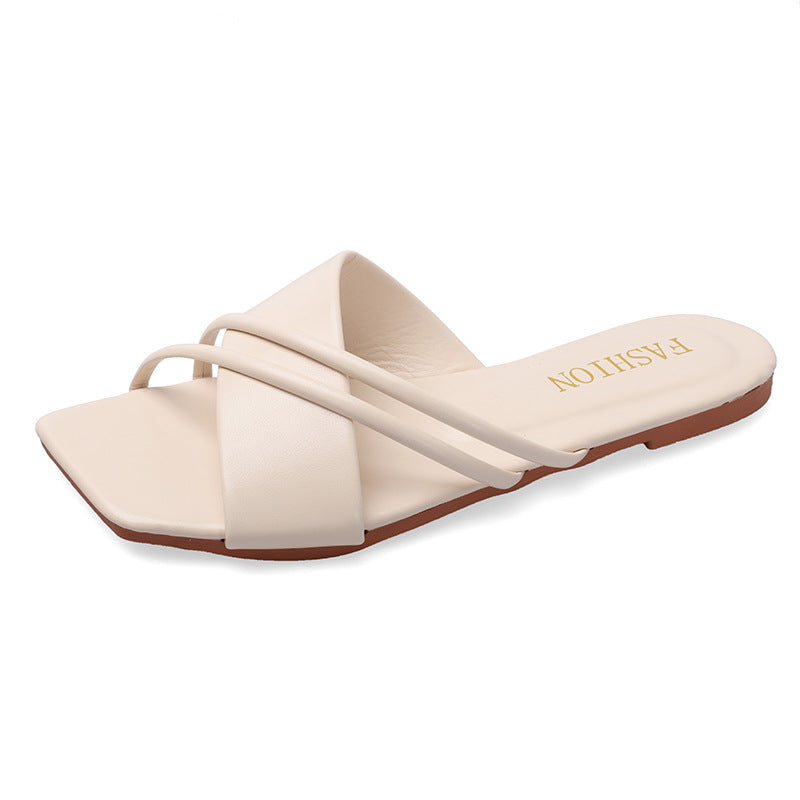 Internet celebrity sandals female ins