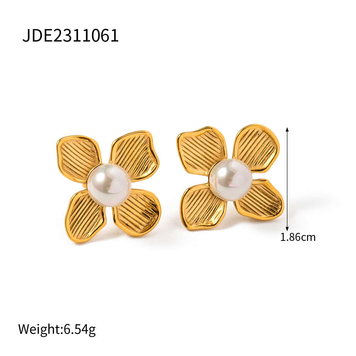 Floral Collection Daisy Flower Earrings