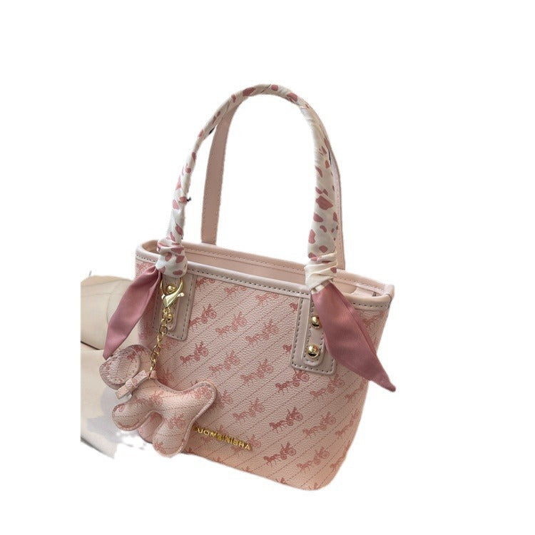 Bucket bag niche cute print