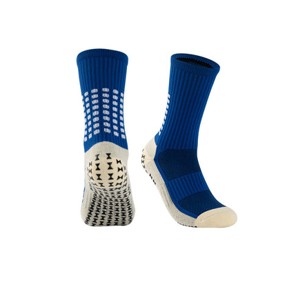 Adult Mid-Length Soccer Socks with Gel Anti-Slip