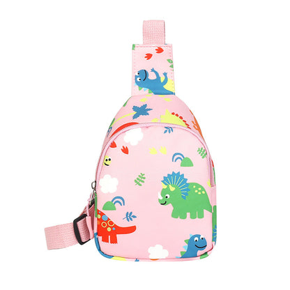 Cute Dinosaur Boys and Girls Crossbody Bag