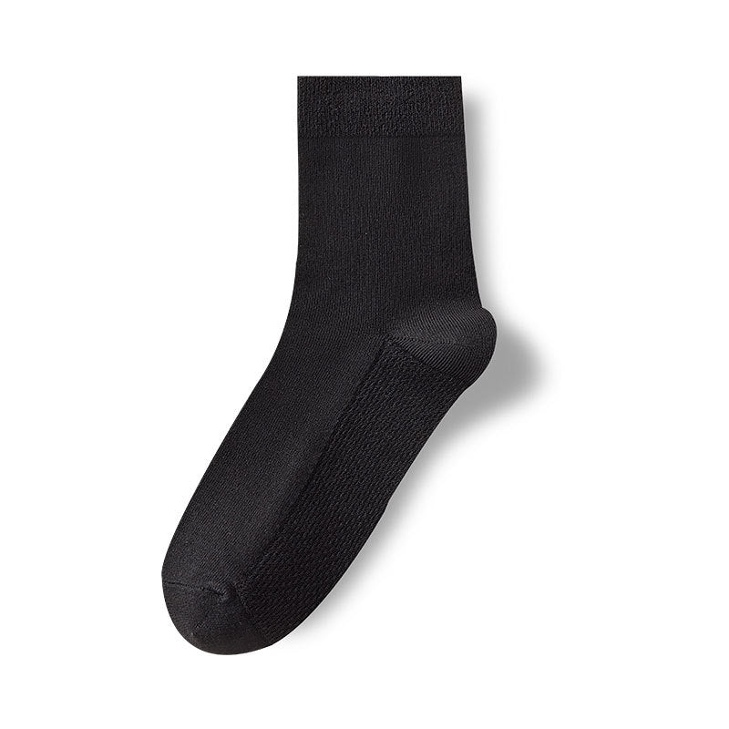 Cotton Double Needle Anti-Odor Men's Ankle Socks