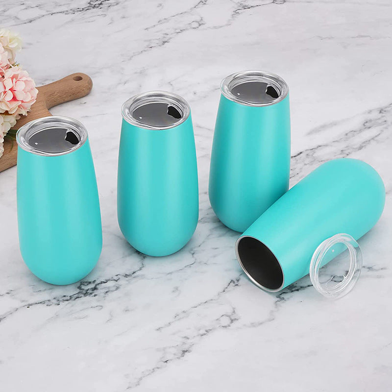 Fashion red wine thermos cup coffee cup