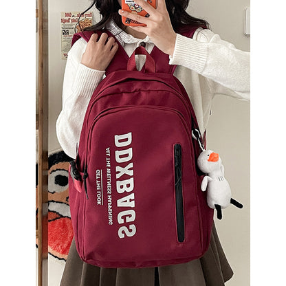 Large capacity backpack for junior high school and high school students