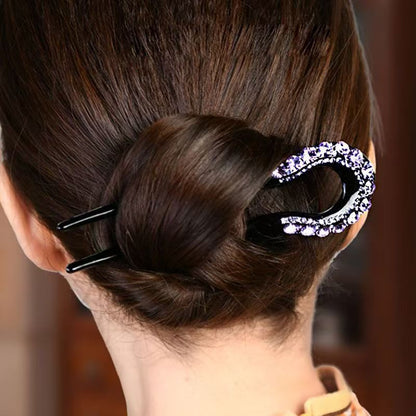 The hairpin is sweet and elegant