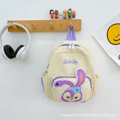 Cartoon cute kindergarten boys and girls backpack