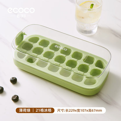 Press-and-Release Ice Cube Tray