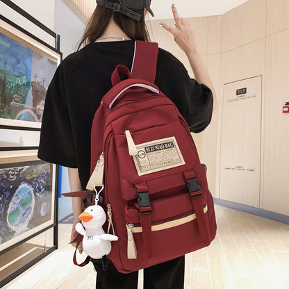 Backpack high quality school bag weight reduction