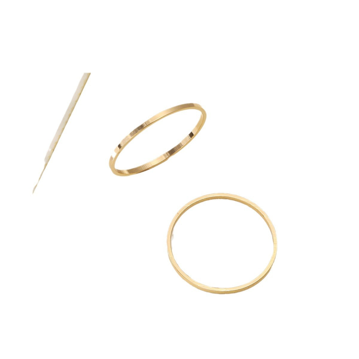 Women's knuckle ring 2-piece set