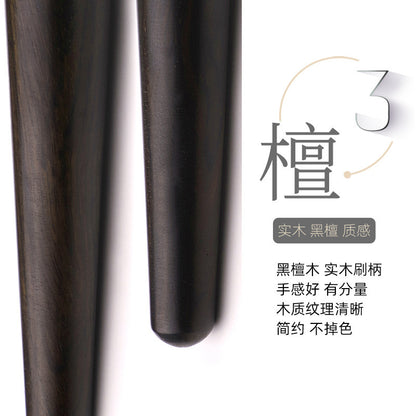 Ebony Handle G24 Angled Contour Brush