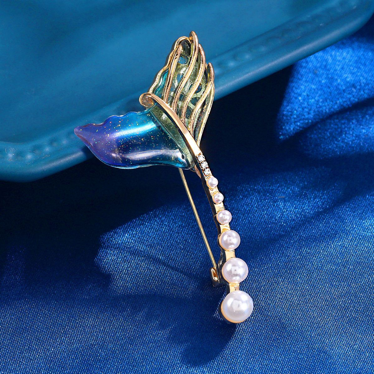 Mermaid Tail Brooch