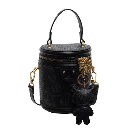 High-end fashion portable bucket bag